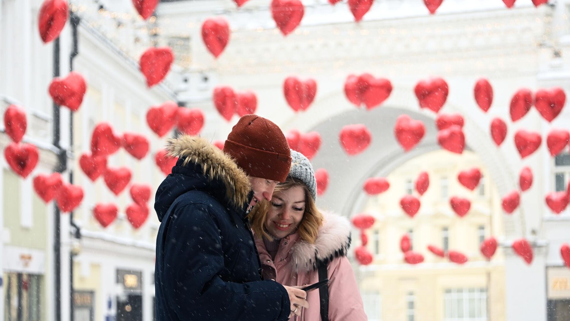 день влюбленных в россии