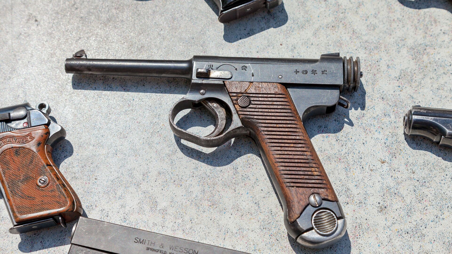 Японский пистолет Nambu Type 14 - РИА Новости, 1920, 18.05.2022