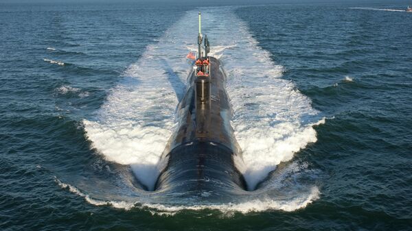 Американская подводная лодка USS Mississippi типа Вирджиния