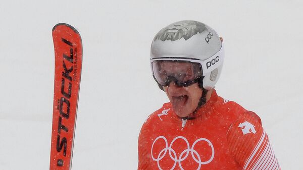 Швейцарский горнолыжник Марко Одерматт