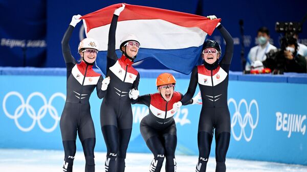 Спортсменки сборной Нидерландов