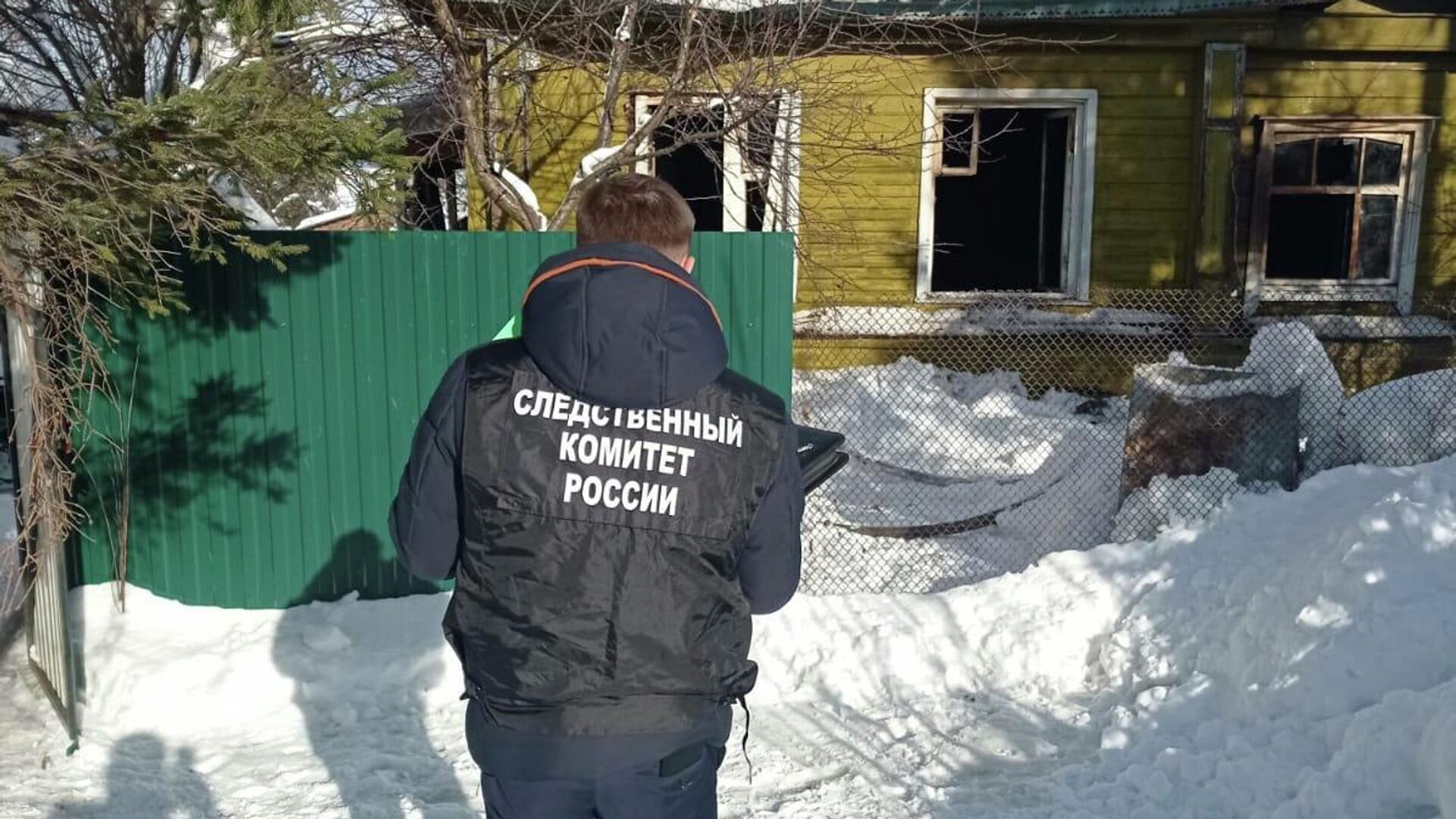 На юге Красноярского края двое детей погибли при пожаре