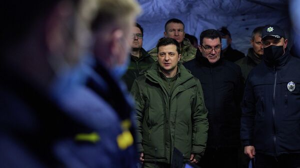 Рабочая поездка Президента Украины Владимира Зеленскогв Херсонскую область