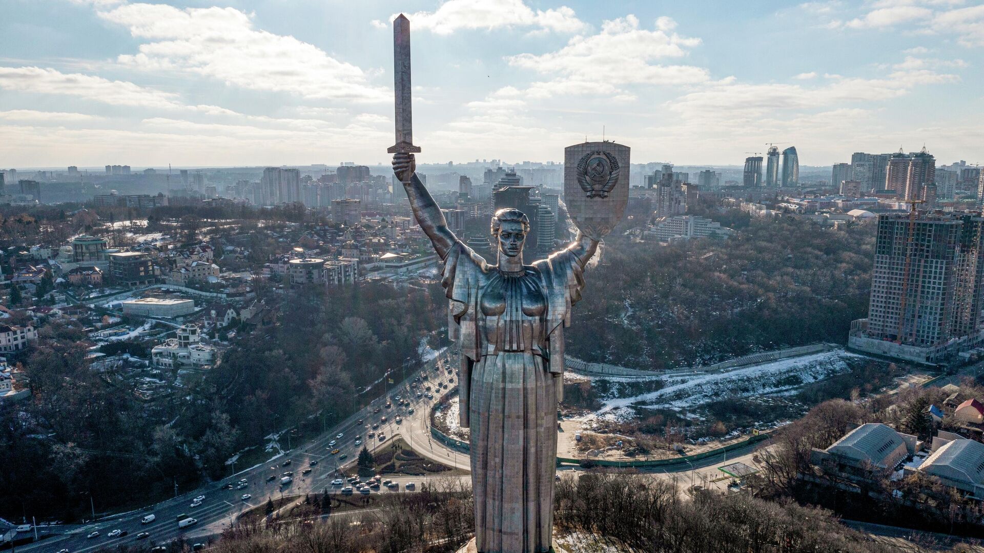 Монумент Родина-мать в Киеве - РИА Новости, 1920, 22.01.2023