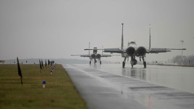 Истребители F-15C ВВС США