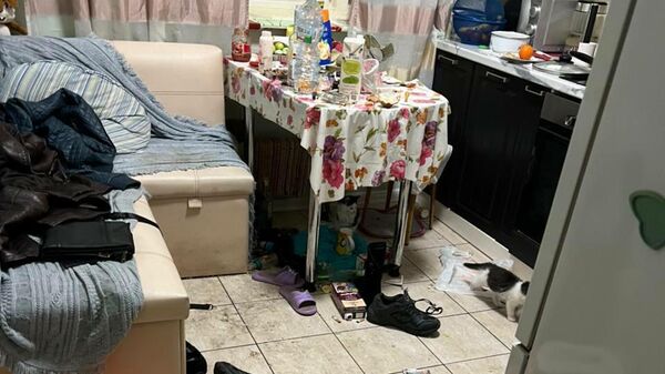 Квартира в Москве на улице Плеханова, где были обнаружены двое восьмимесячных детей в тяжелом состоянии