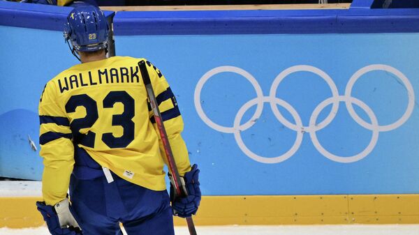 Хоккеист олимпийской сборной Швеции Лукас Валльмарк