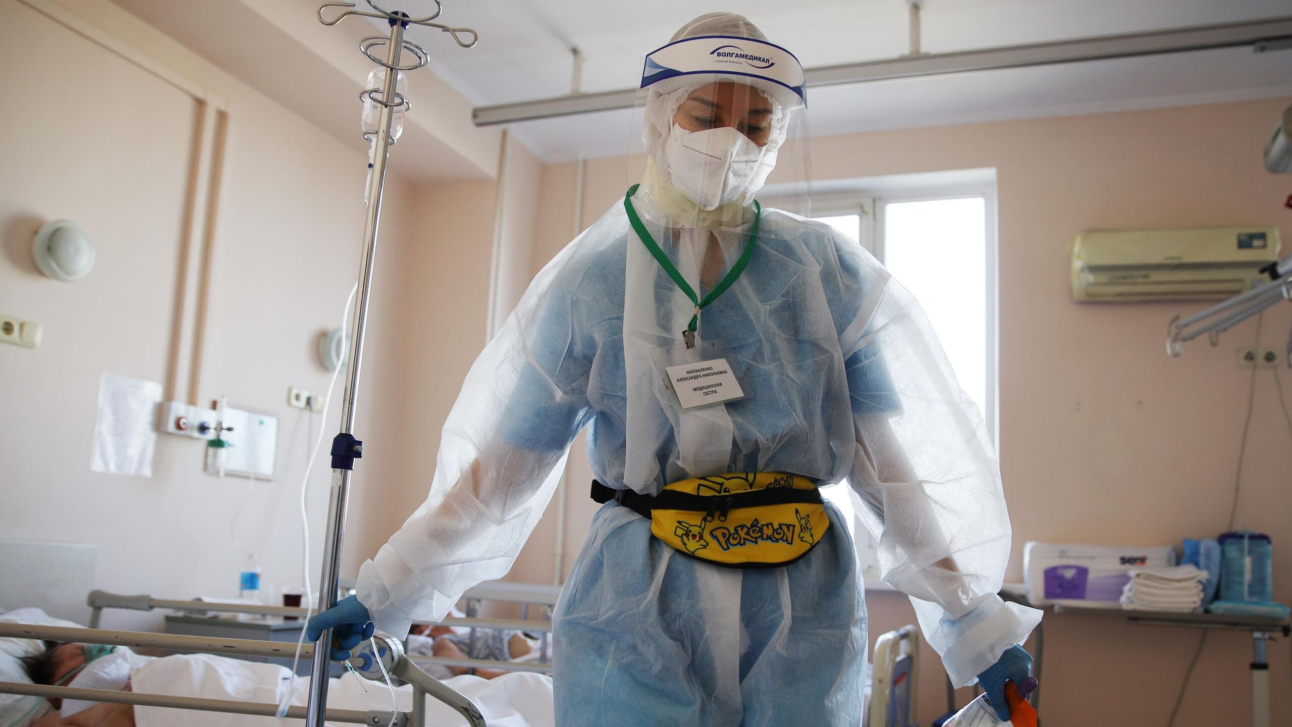 Di Rusia, 2141 pasien dengan COVID-19 dirawat di rumah sakit per hari