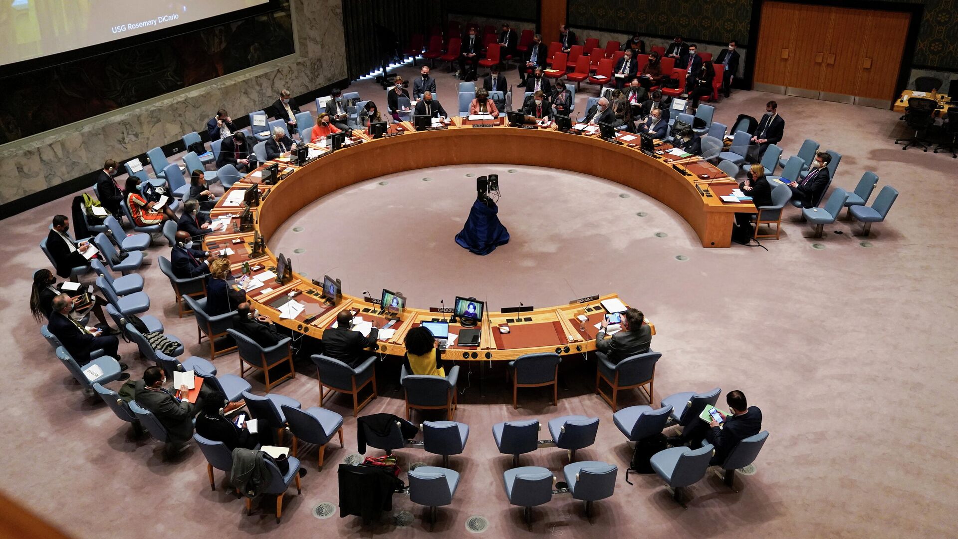 Заседание Совета Безопасности ООН по Украине - РИА Новости, 1920, 22.02.2022