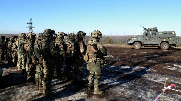Военнослужащие ВСУ в Донецкой области