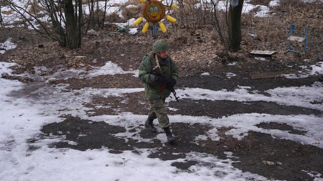 Военнослужащий ЛНР