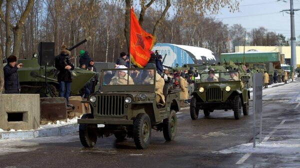 Парад военной техники пройдет 23 февраля в Музее техники в Красногорске