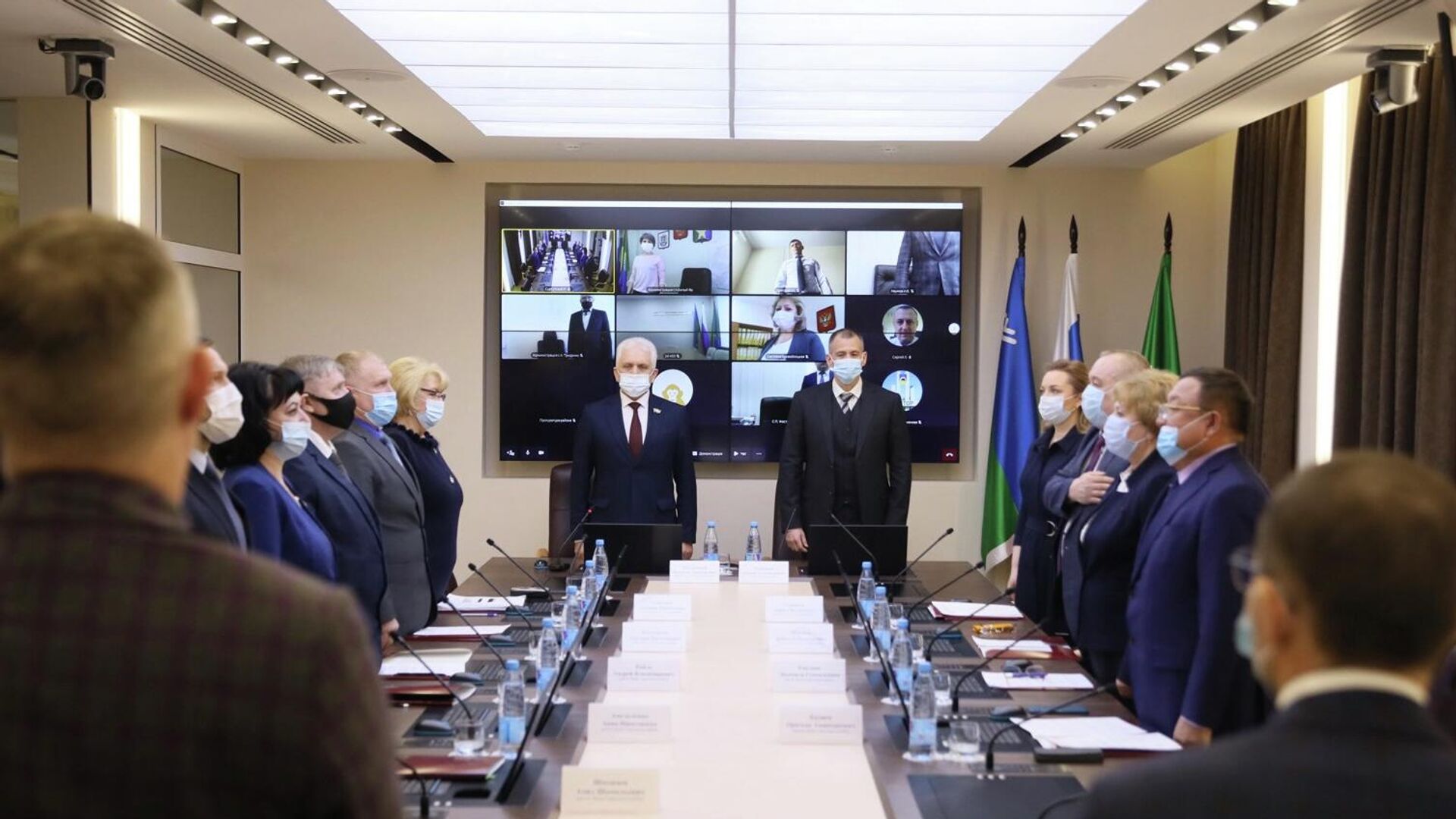 Шестое заседание Думы Сургутского района - РИА Новости, 1920, 18.02.2022