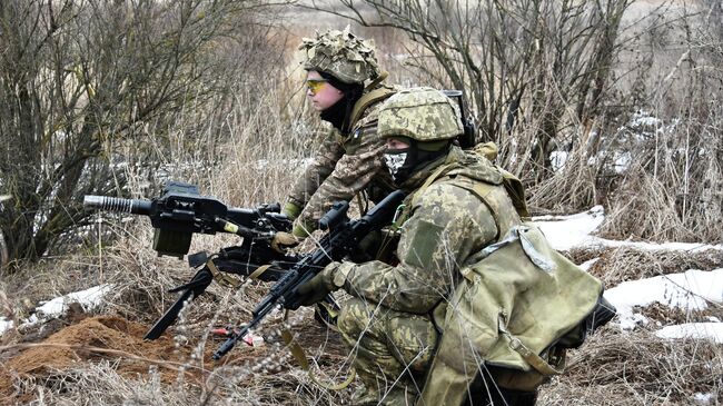 Украинские военные