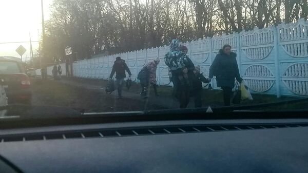 Эвакуация граждан Донецкой Народной Республики в Россию