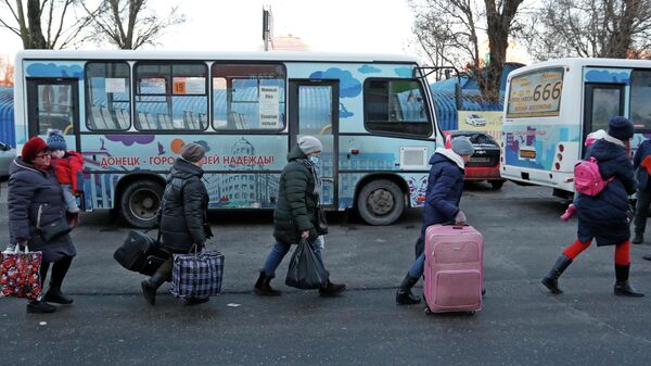 Эвакуация граждан Донецкой Народной Республики 