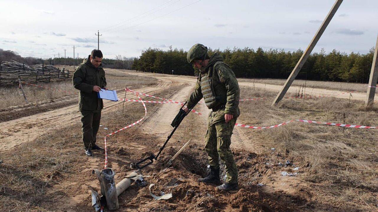 На территорию Ростовской области упали мины, выпущенные со стороны Украины