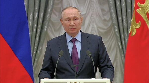 Путин: РФ признала ДНР и ЛНР в тех границах, которые обозначены в их конституциях