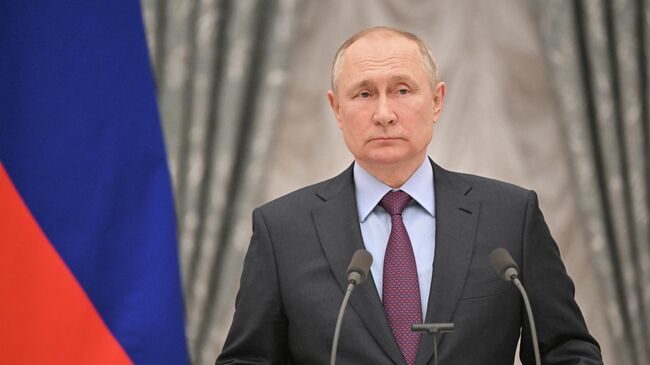 Президент России Владимир Путин