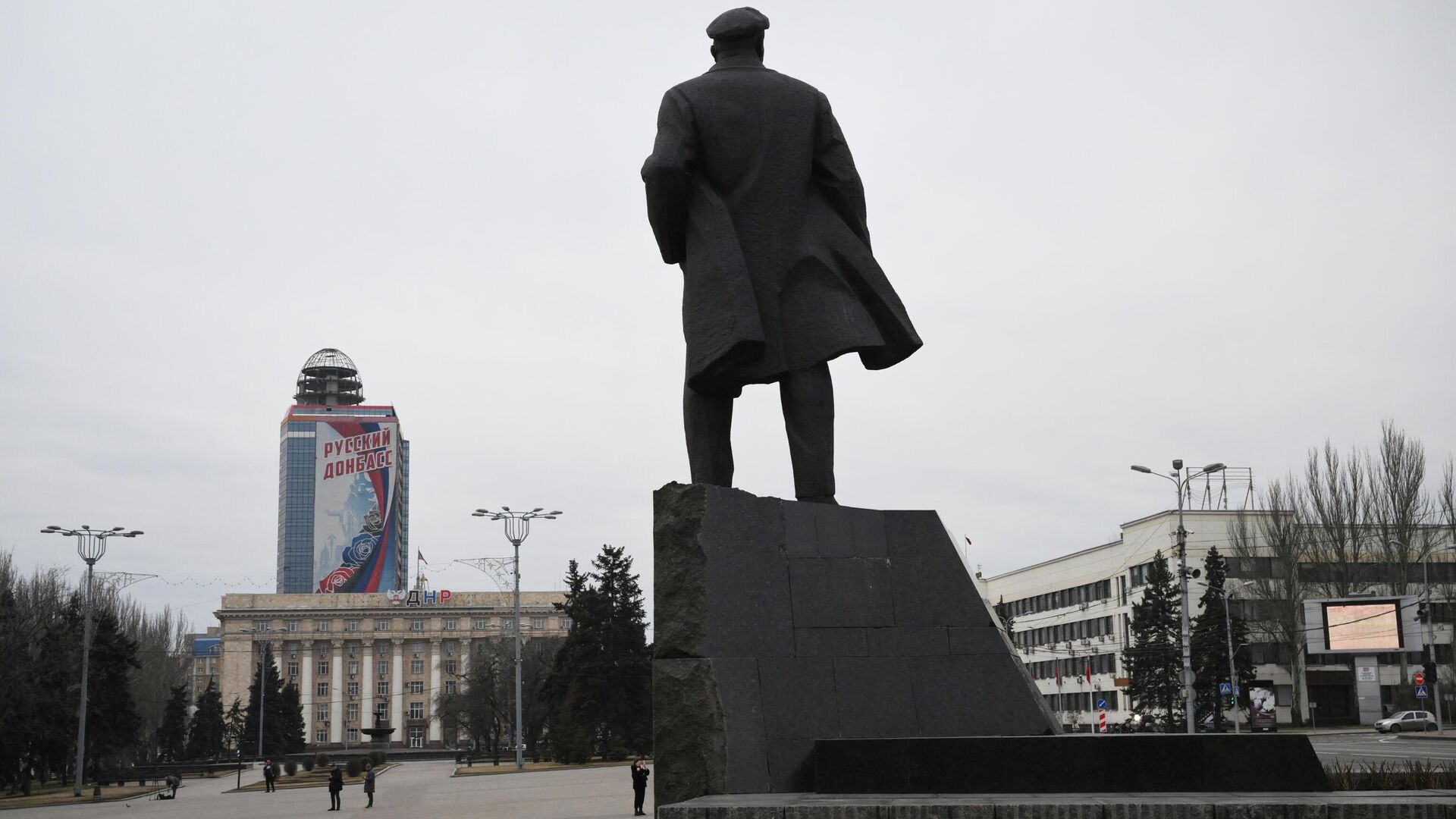 Площадь Ленина в Донецке - РИА Новости, 1920, 11.03.2022