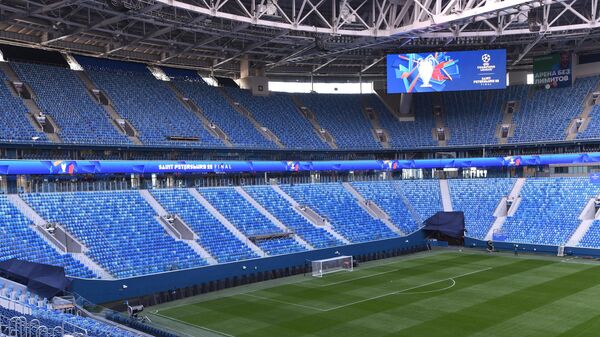 Стадион Газпром Арена в Санкт-Петербурге