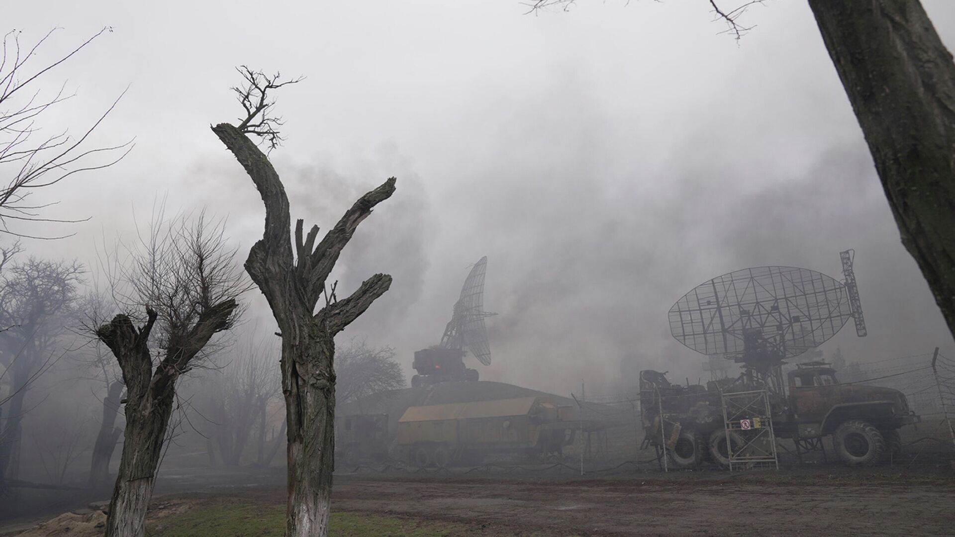 База украинской ПВО в Мариуполе - РИА Новости, 1920, 24.02.2022