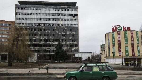 LIVE: Луганск на фоне военной операции России