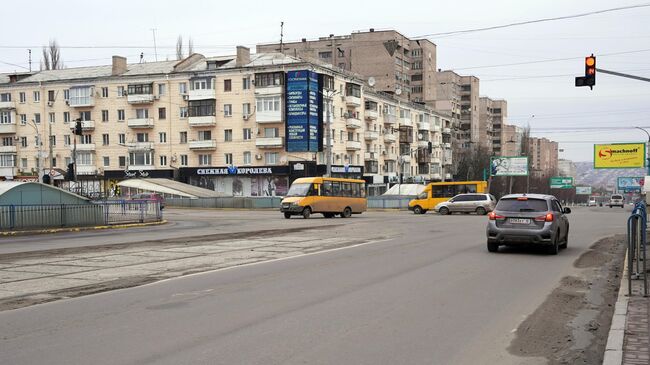 В центре Луганска