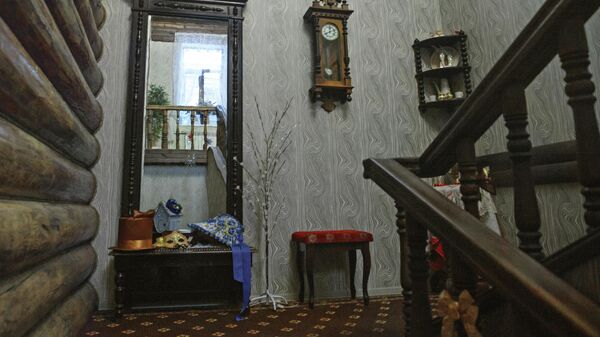 Интерьер в гостевом доме Абажур в Томске