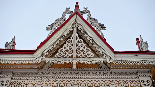 House with firebirds in Tomsk