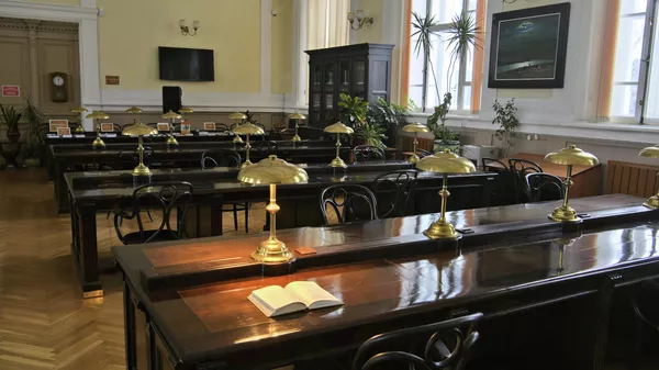 Reading room of the Scientific Library of Tomsk State University (TSU)