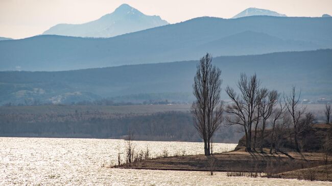 Белогорское водохранилище в Крыму