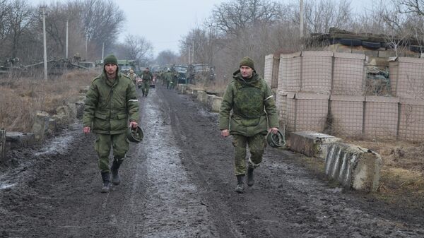 Военнослужащие армии ДНР