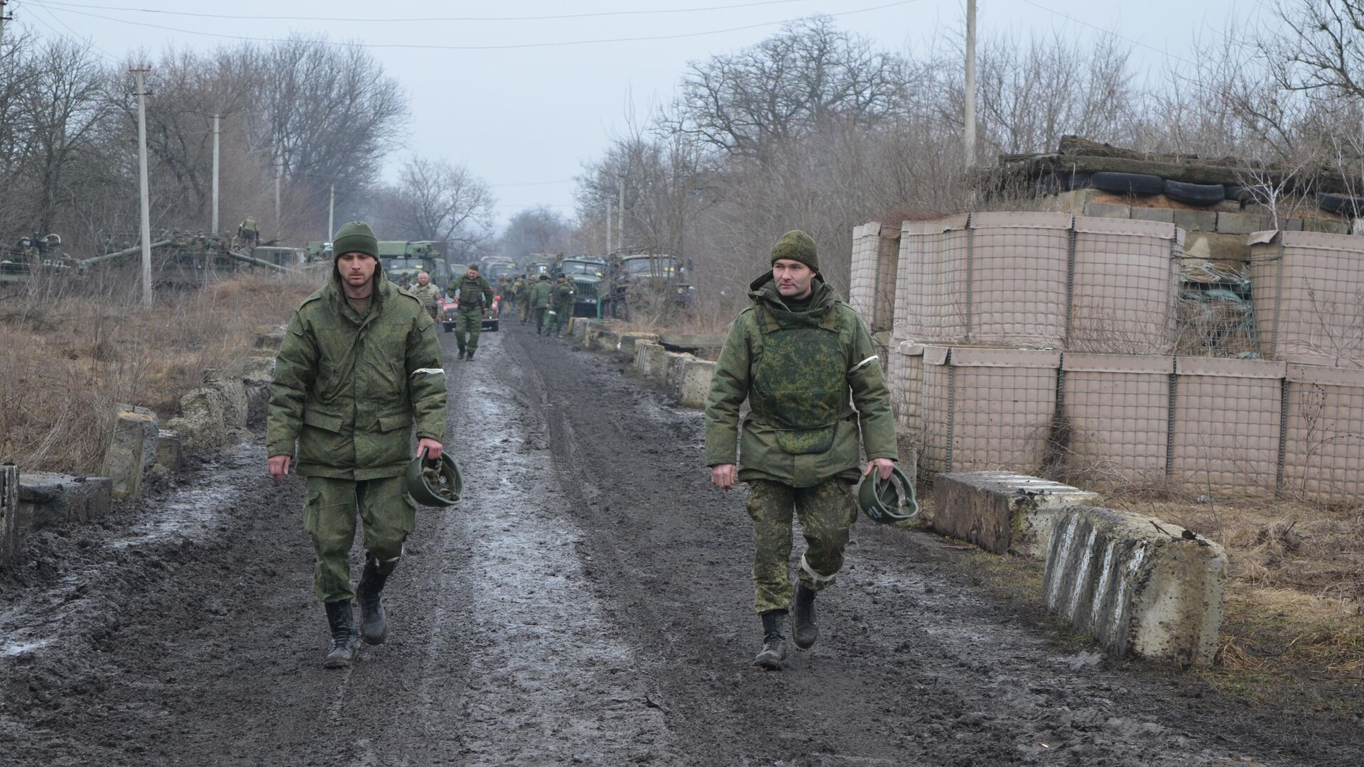 Военнослужащие армии ДНР - РИА Новости, 1920, 27.02.2022