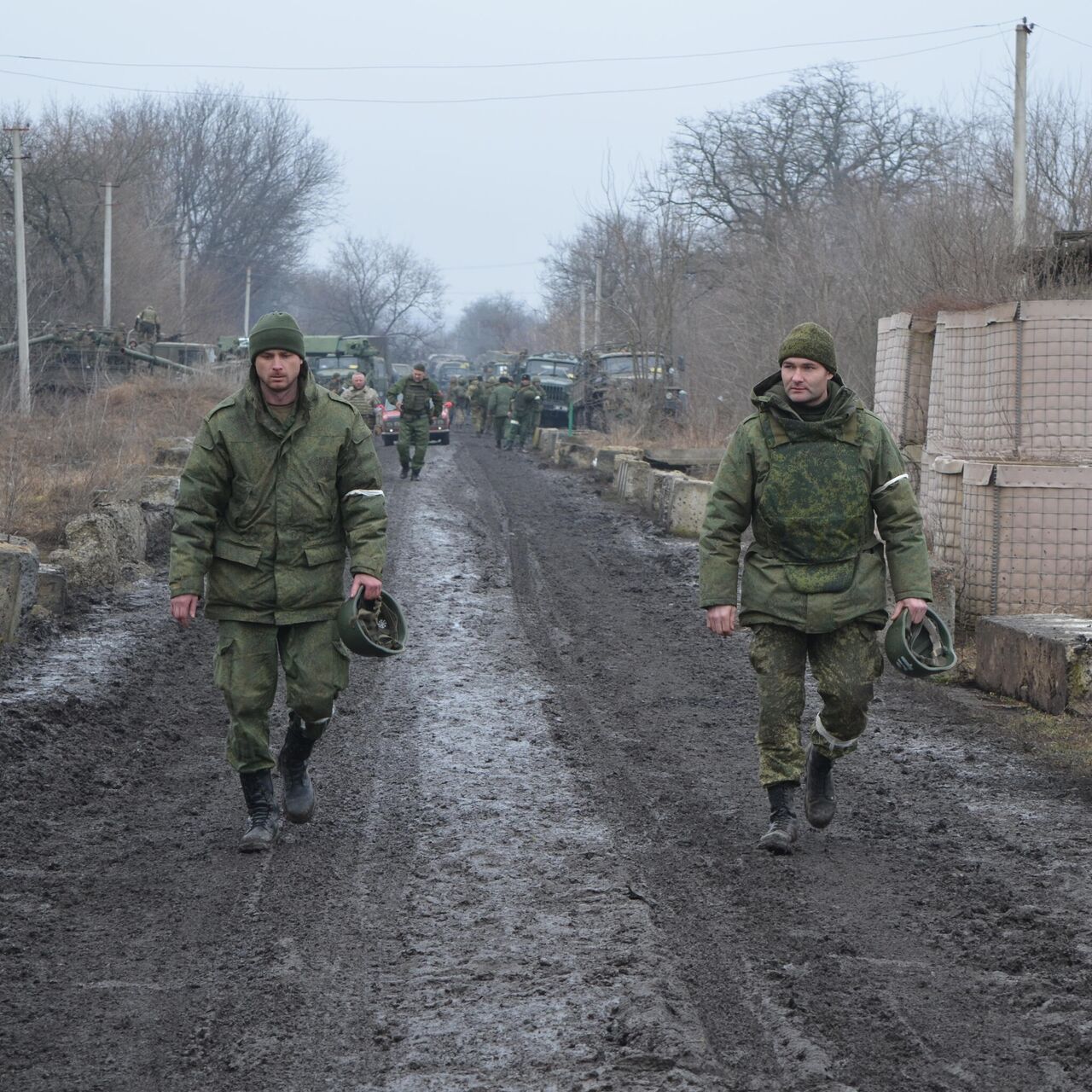 Бежали в панике