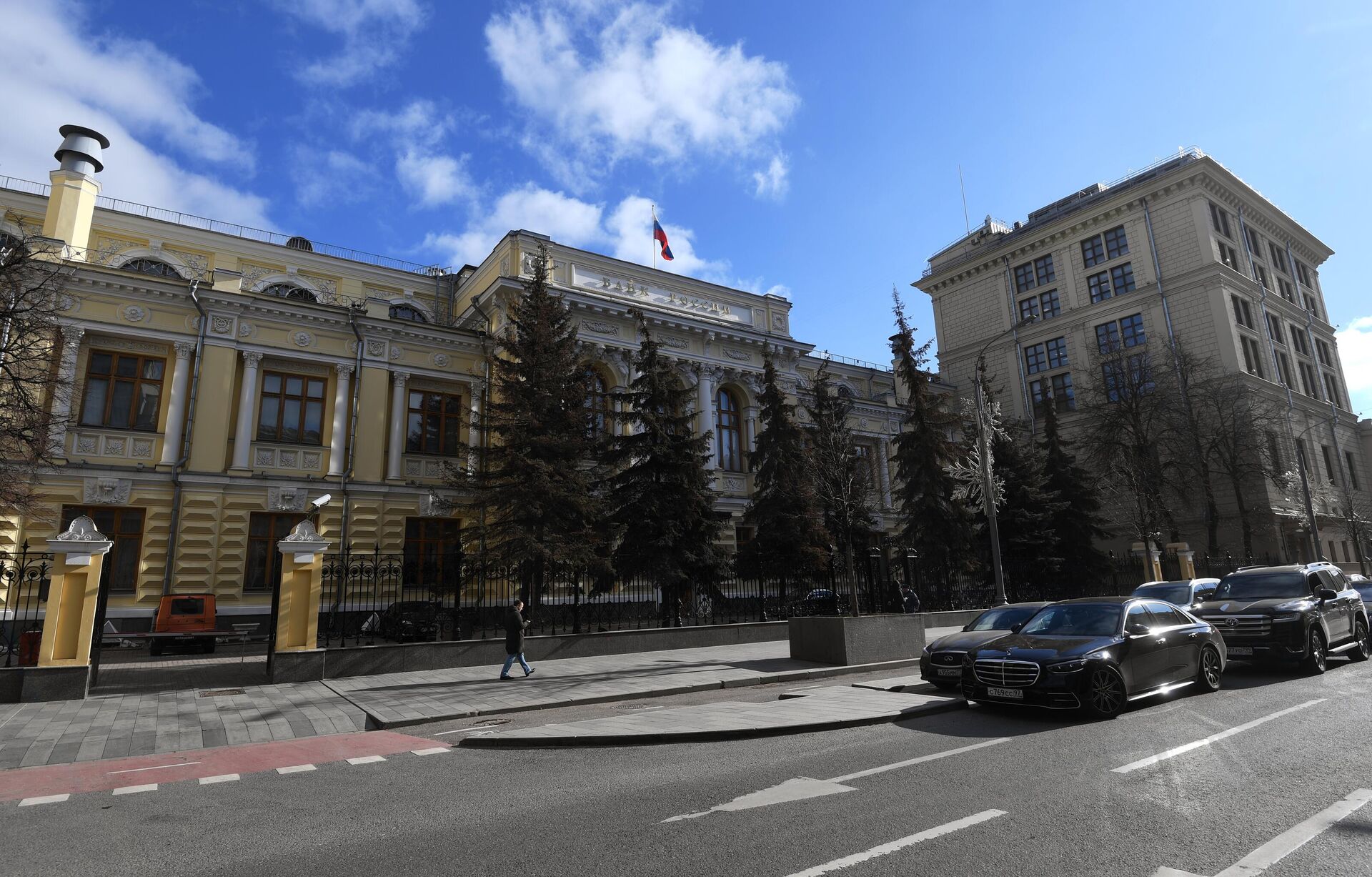 Здание Центрального банка РФ в Москве - РИА Новости, 1920, 22.03.2022