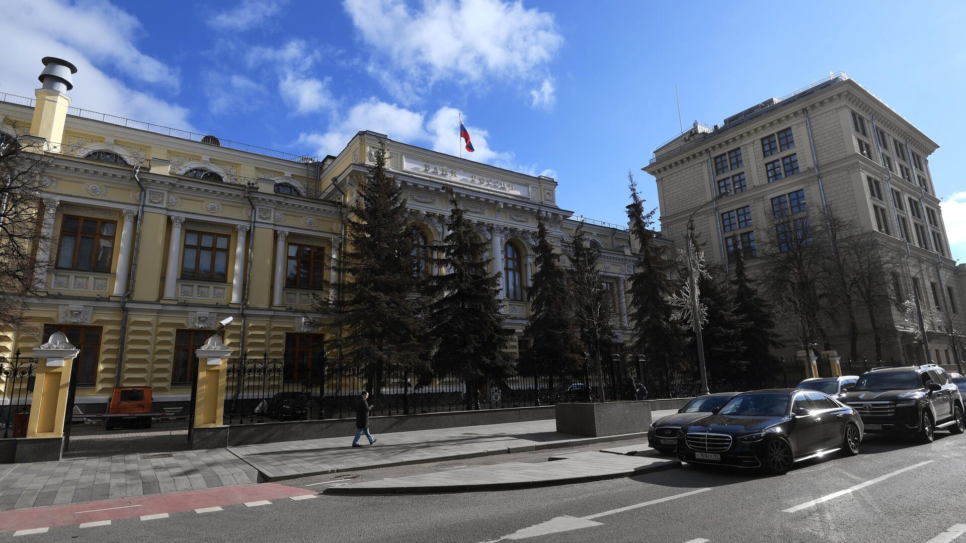 Здание Центрального банка РФ в Москве - РИА Новости, 1920, 27.04.2022