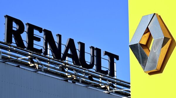 Вывеска Renault 