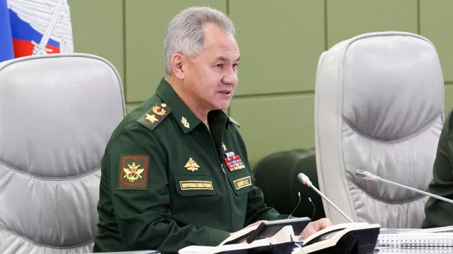 Министр обороны РФ Сергей Шойгу 