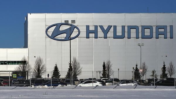 Завод Hyundai в Санкт-Петербурге