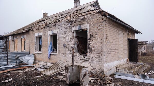 Украинские войска обстреляли поселок Сигнальное в ДНР