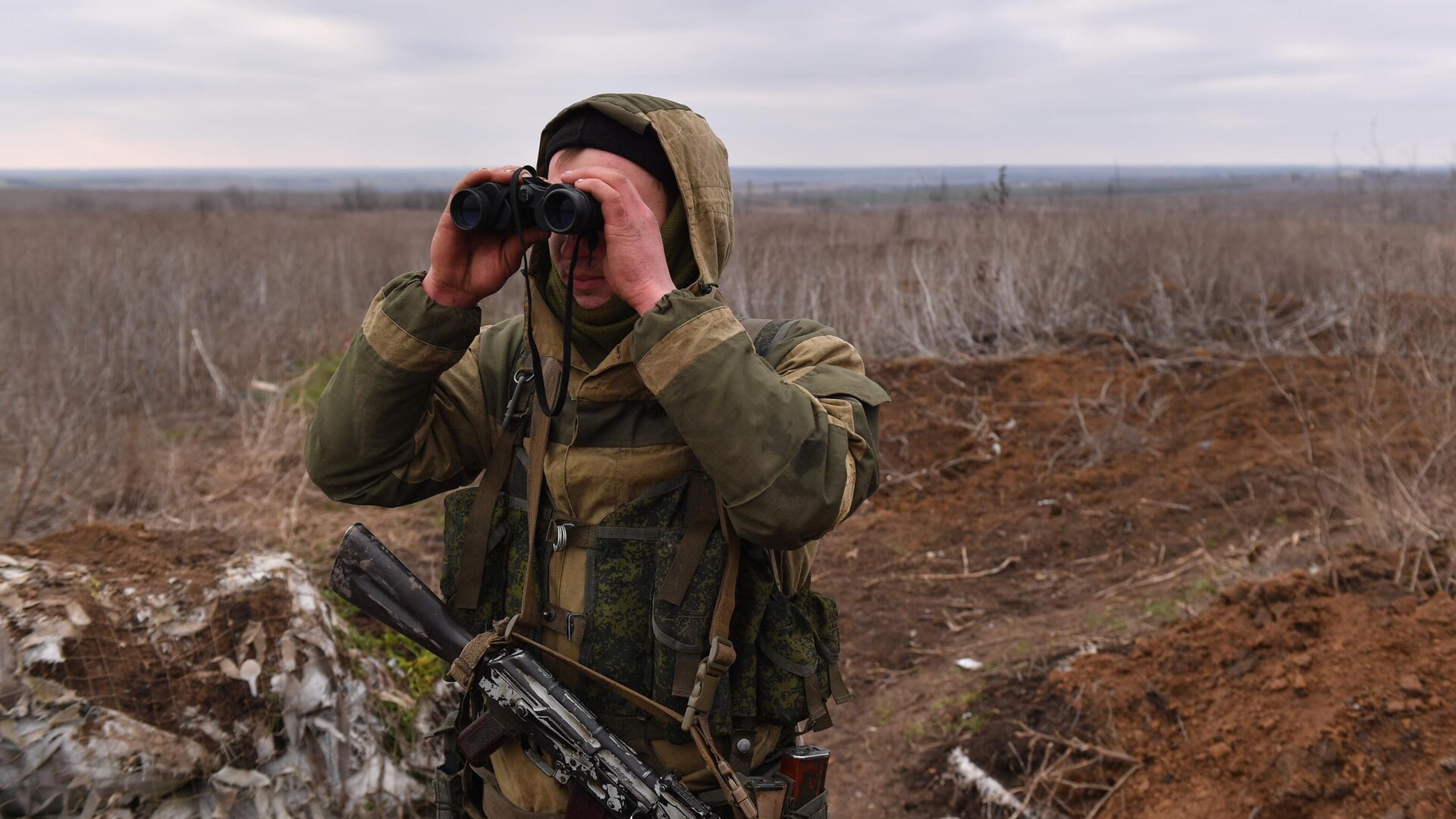 Военнослужащий ДНР - РИА Новости, 1920, 17.04.2022