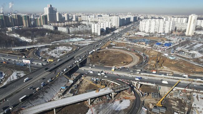 Реконструкция развязки МКАД - Липецкая улица