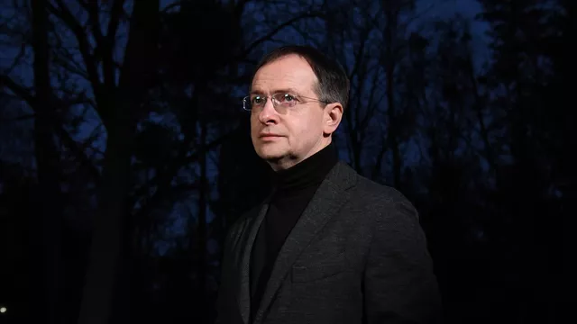 Помощник президента России Владимир Мединский в Беловежской пуще Помощник президента России Владимир Мединский в Беловежской пуще - РИА Новости, 1920, 03.03.2022