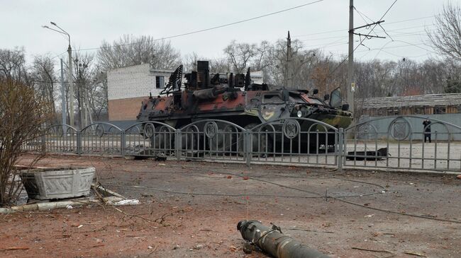 Уничтоженная военная техника ВСУ