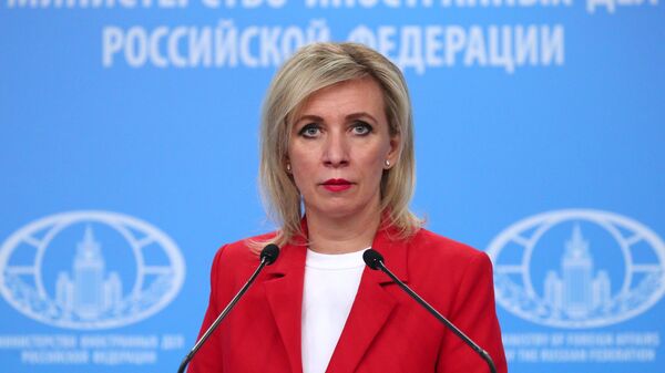 Официальный представитель Министерства иностранных дел России Мария Захарова