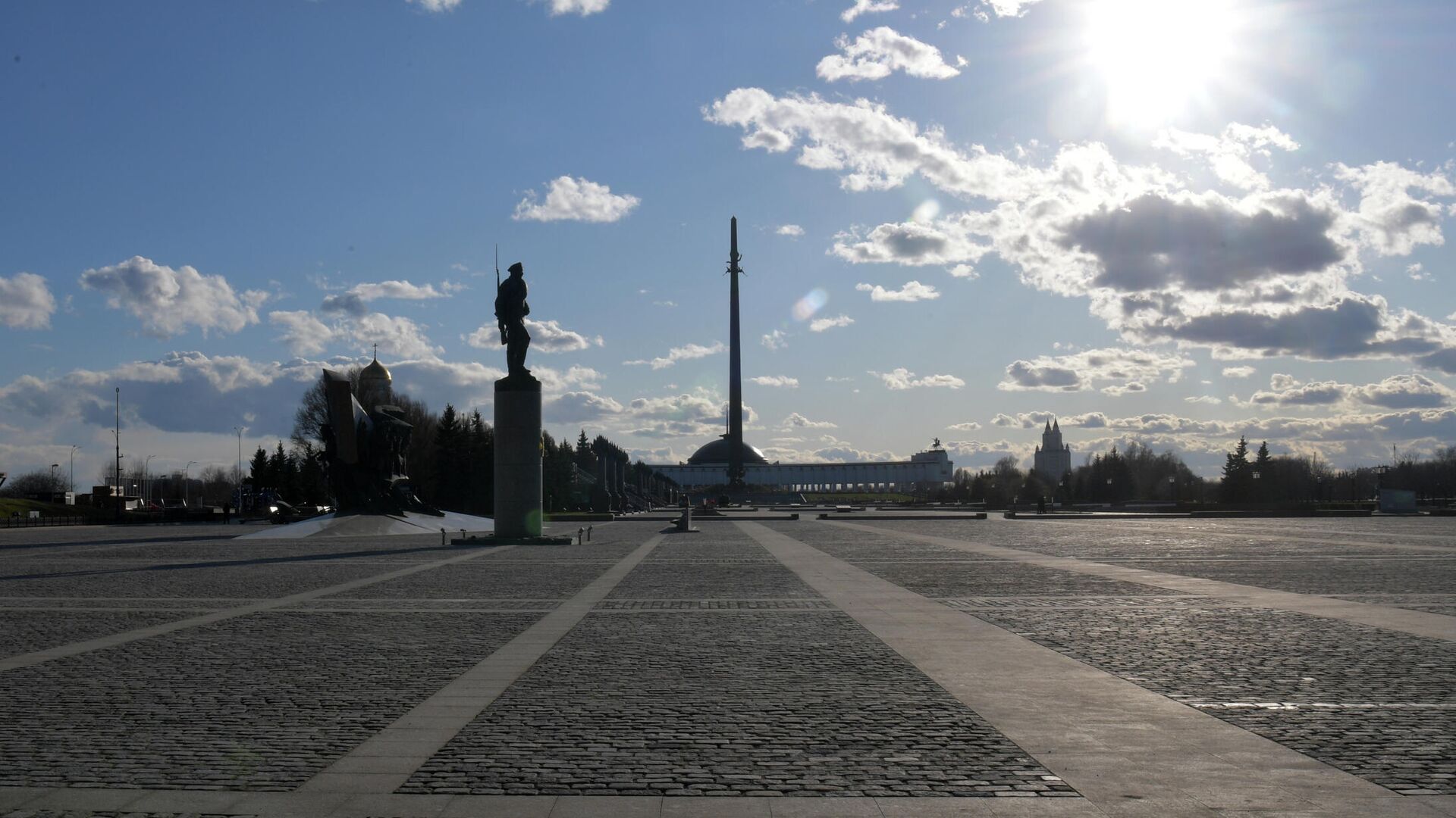 Парк Победы на Поклонной горе в Москве - РИА Новости, 1920, 05.04.2022