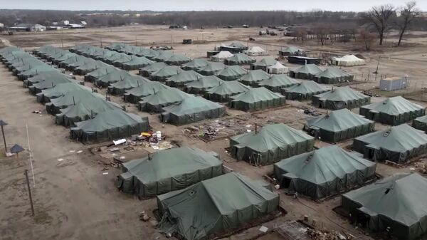 Российские военнослужащие взяли под контроль военную базу ВСУ под Херсоном. Кадр видео