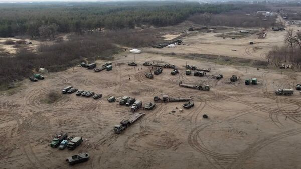 Российские военнослужащие взяли под контроль военную базу ВСУ под Херсоном. Кадр видео