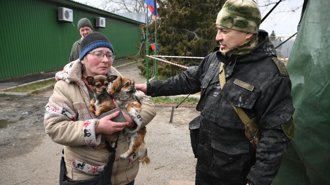 Жительница Мариуполя